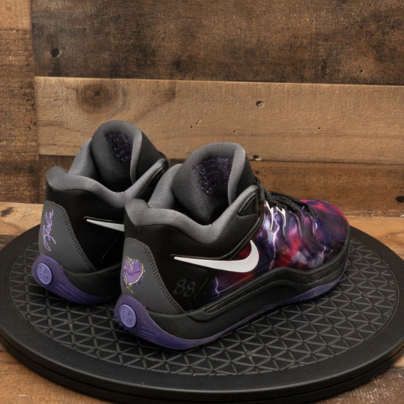 NIKE KD 17 X METRO BOOMIN NRG MENS BASKETBALL SHOES GALAXY PURPLE SIZE 8.5 - Picture 8 of 9
